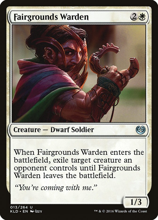 Fairgrounds Warden 13/264 (Kaladesh)  | Chromatic Games
