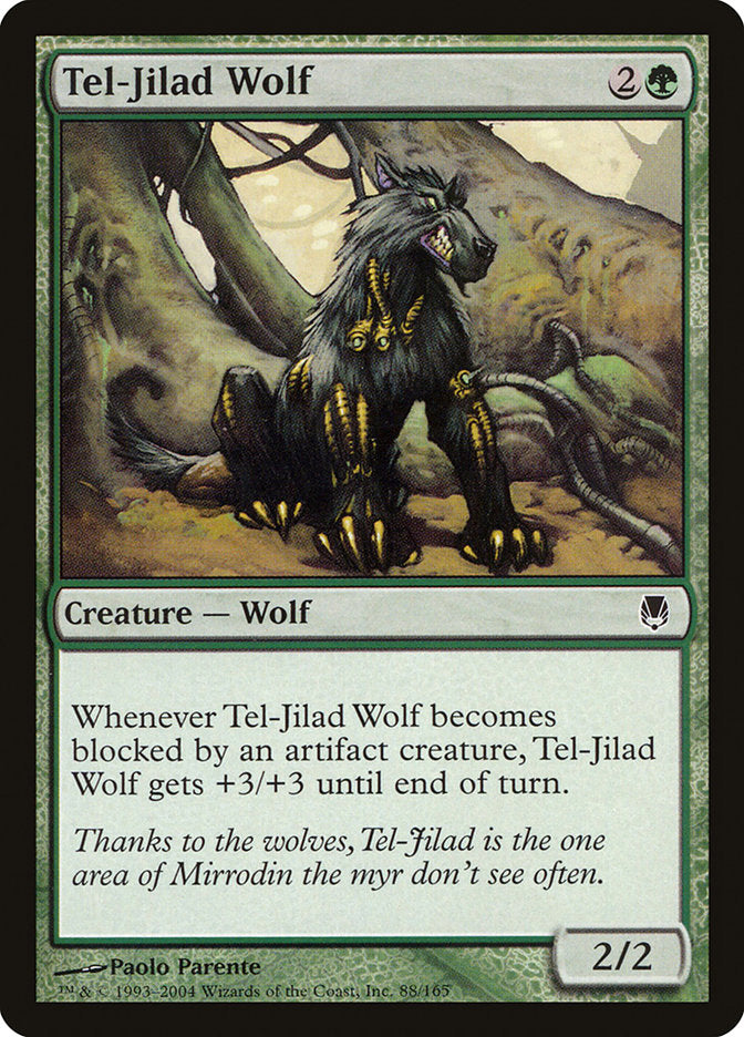 Tel-Jilad Wolf 88/165 (Darksteel)  | Chromatic Games