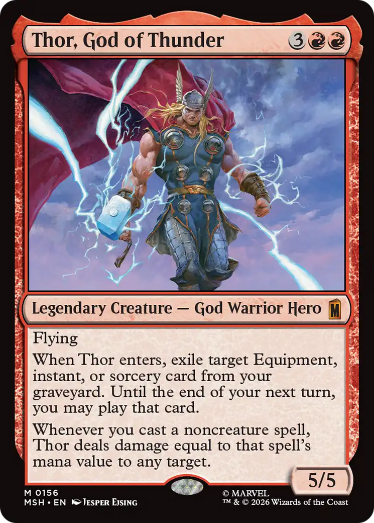 Thor, God of Thunder [Marvel Super Heroes] | Chromatic Games
