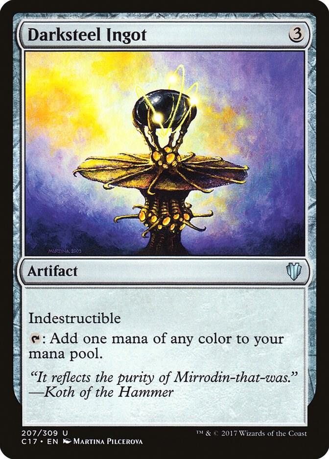 Darksteel Ingot 207/309 (Commander 2017)  | Chromatic Games