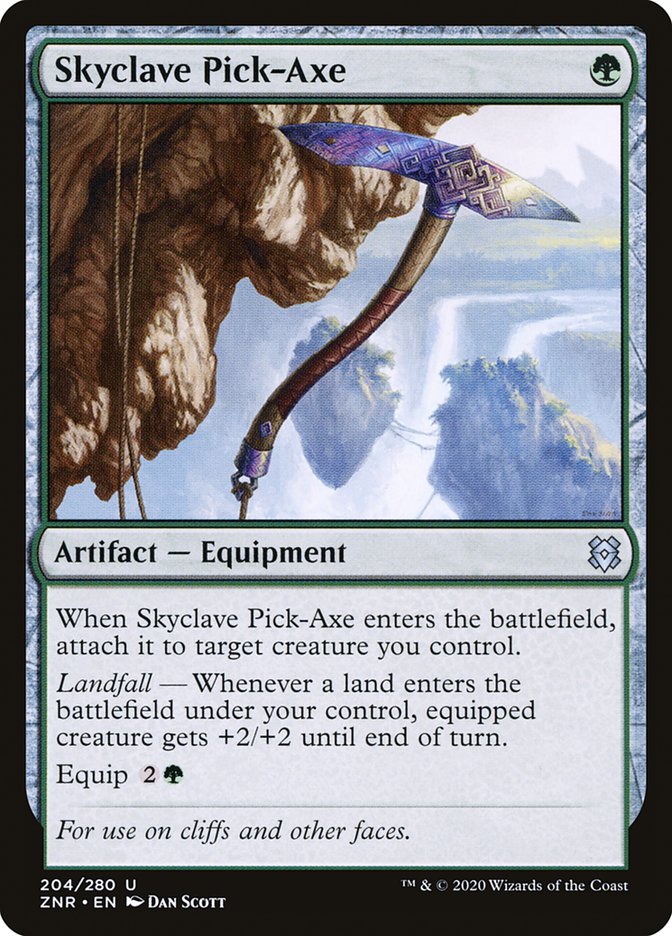 Skyclave Pick-Axe 204/280 (Zendikar Rising)  | Chromatic Games
