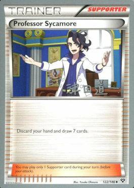 Professor Sycamore (122/146) (Crazy Punch - Michikazu Tsuda) [World Championships 2014] | Chromatic Games