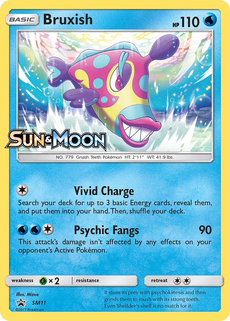 Bruxish (SM11) [Sun & Moon: Black Star Promos] | Chromatic Games