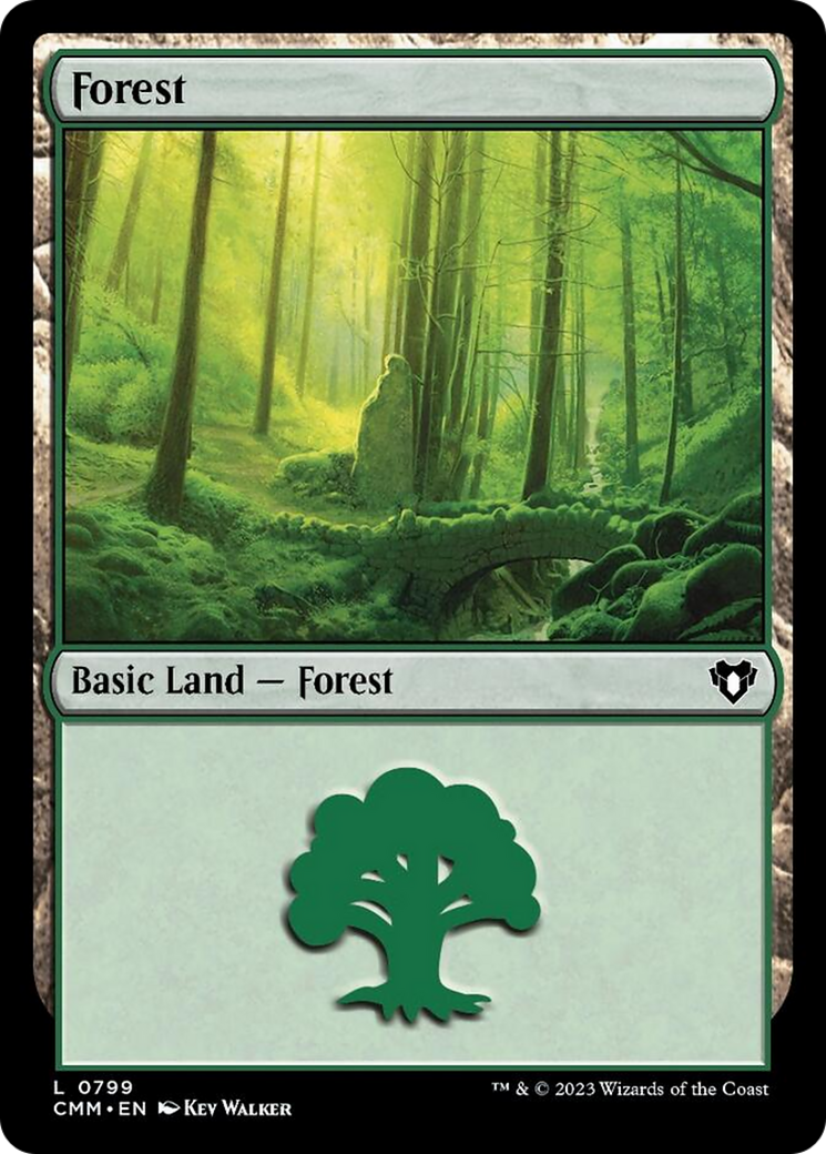 Forest (799) [Commander Masters] | Chromatic Games