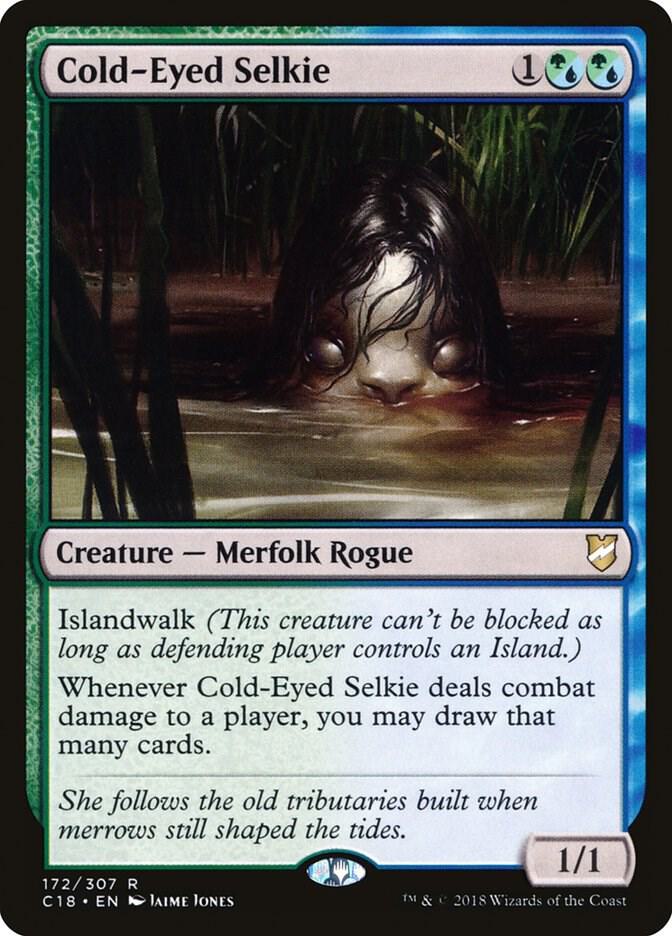 Cold-Eyed Selkie 172/307 (Commander 2018)  | Chromatic Games