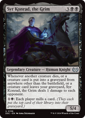 Syr Konrad, the Grim [Duskmourn: House of Horror Commander] | Chromatic Games