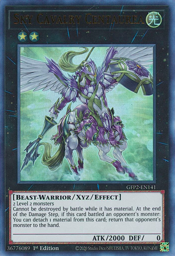 Sky Cavalry Centaurea [GFP2-EN141] Ultra Rare | Chromatic Games