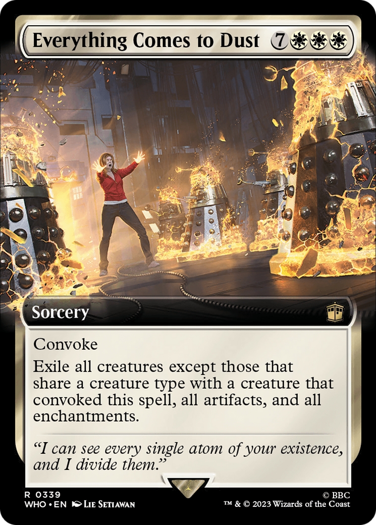 Everything Comes to Dust (Extended Art) [Doctor Who] | Chromatic Games