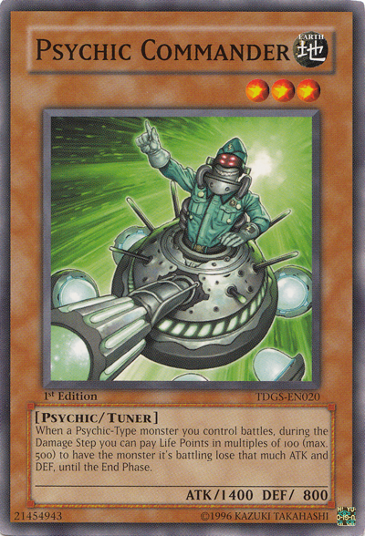 Psychic Commander [TDGS-EN020] Common | Chromatic Games