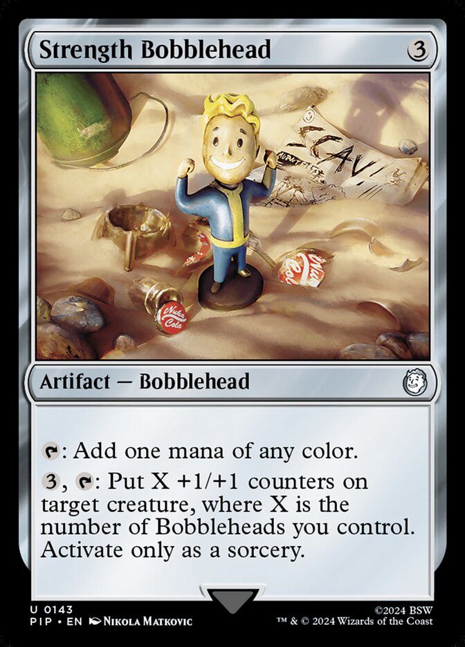 Strength Bobblehead 143 (Universes Beyond: Fallout)  | Chromatic Games