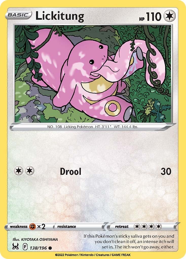 Lickitung (138/196) [Sword & Shield: Lost Origin] | Chromatic Games