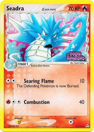 Seadra (52/110) (Delta Species) (Stamped) [EX: Holon Phantoms] | Chromatic Games