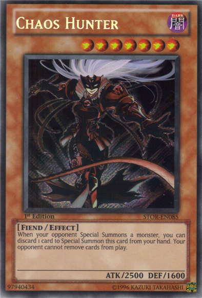 Chaos Hunter [STOR-EN085] Secret Rare | Chromatic Games
