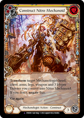 Construct Nitro Mechanoid // Nitro Mechanoid (Marvel) [DYN092] (Dynasty)  Cold Foil | Chromatic Games