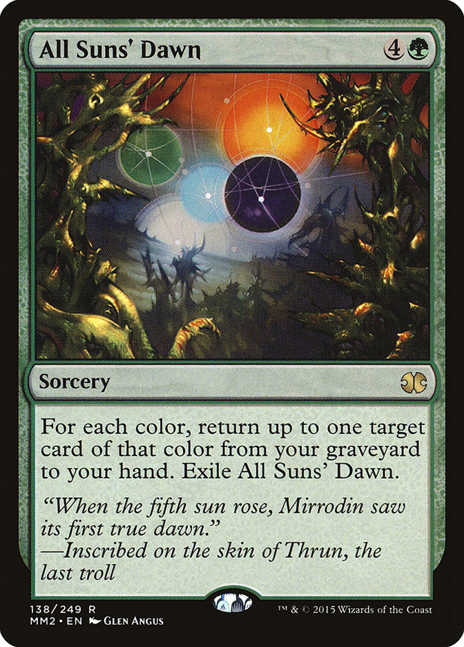 All Suns' Dawn 138/249 (Modern Masters 2015)  | Chromatic Games