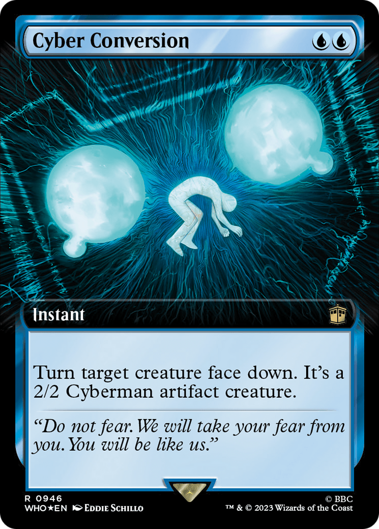 Cyber Conversion (Extended Art) (Surge Foil) [Doctor Who] | Chromatic Games