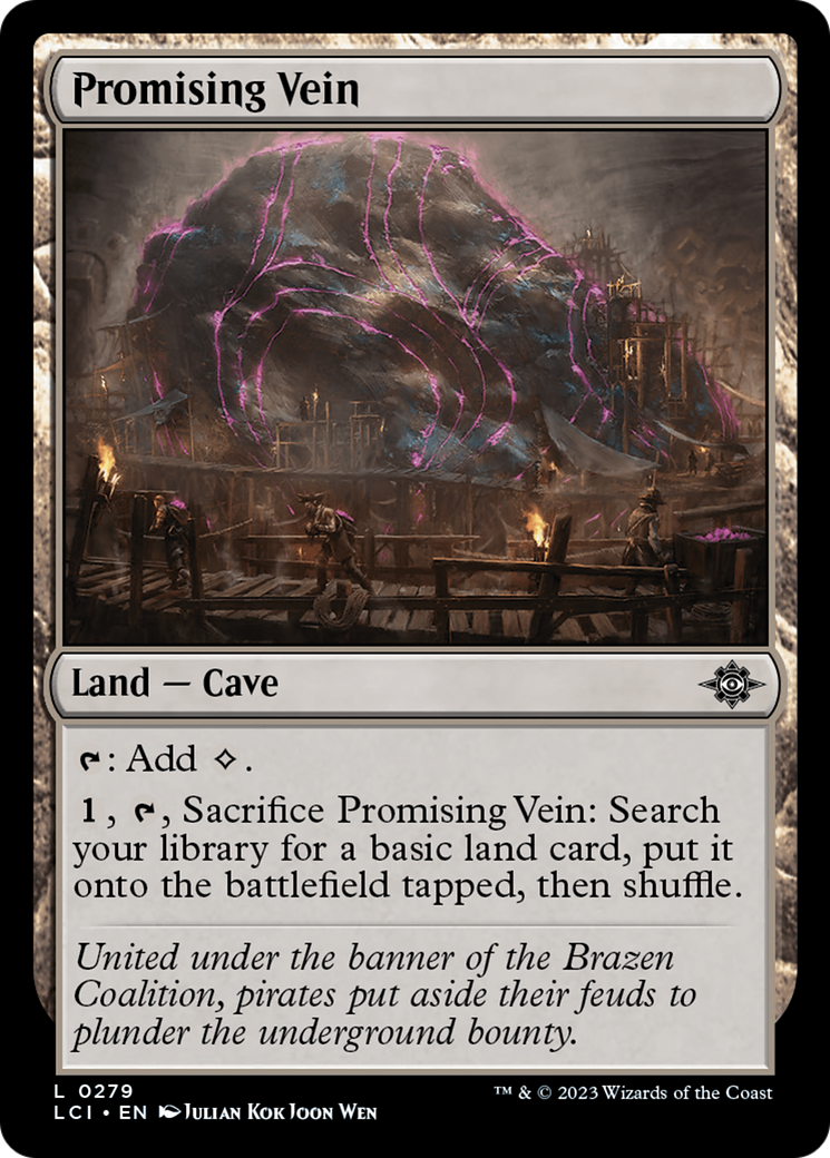 Promising Vein [The Lost Caverns of Ixalan] | Chromatic Games