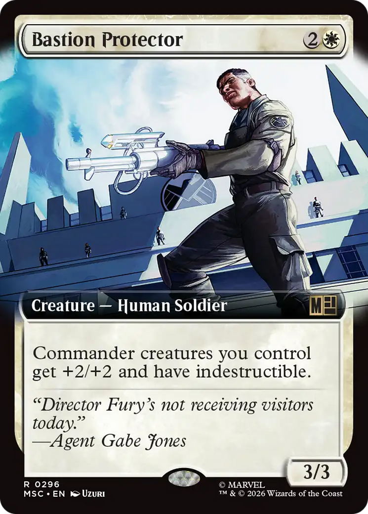 Bastion Protector (Extended Art) [Marvel Super Heroes Commander] | Chromatic Games