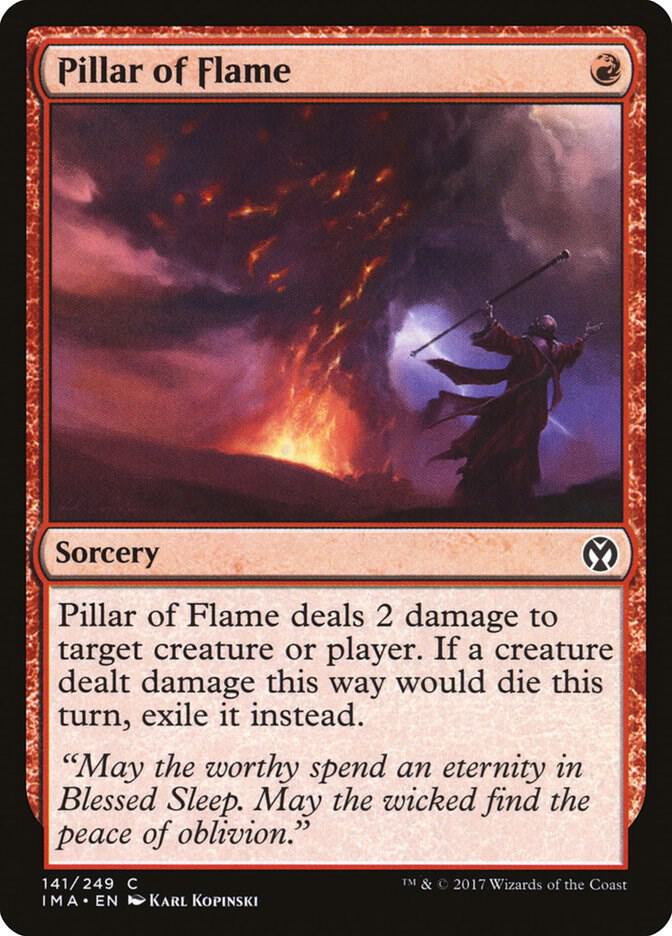Pillar of Flame 141/249 (Iconic Masters)  | Chromatic Games