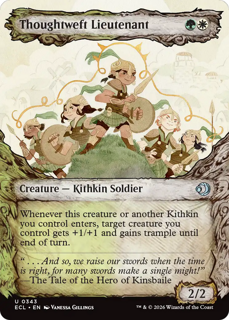 Thoughtweft Lieutenant (Showcase) [Lorwyn Eclipsed] | Chromatic Games