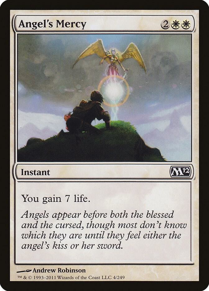 Angel's Mercy 4/249 (Magic 2012 (M12))  | Chromatic Games