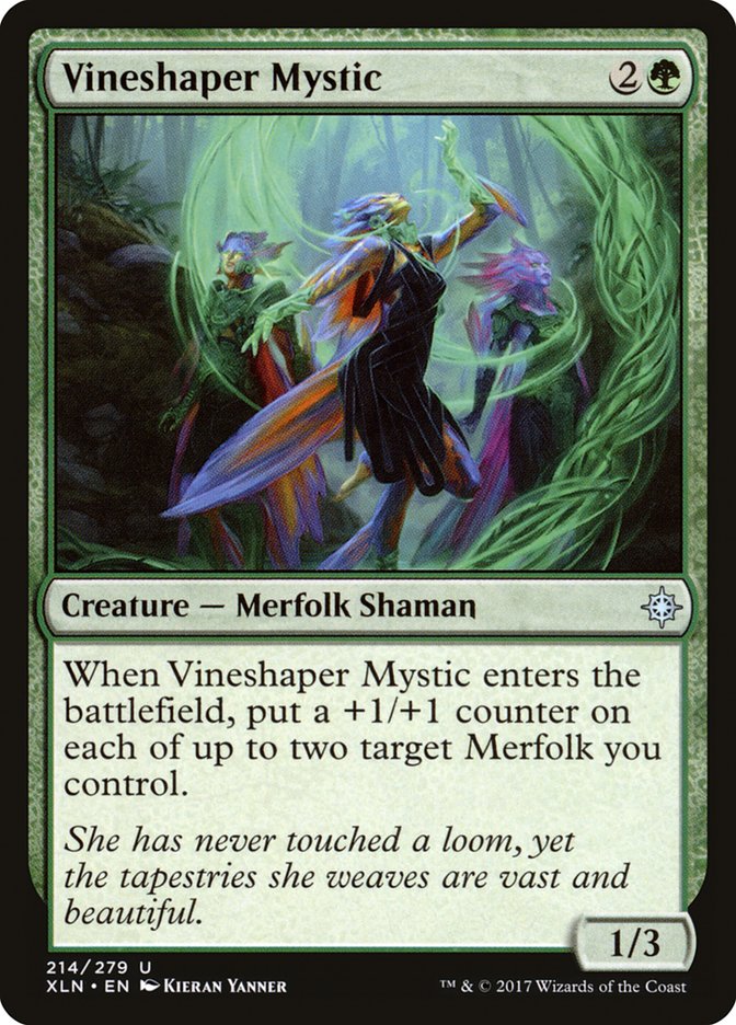 Vineshaper Mystic 214/279 (Ixalan)  | Chromatic Games