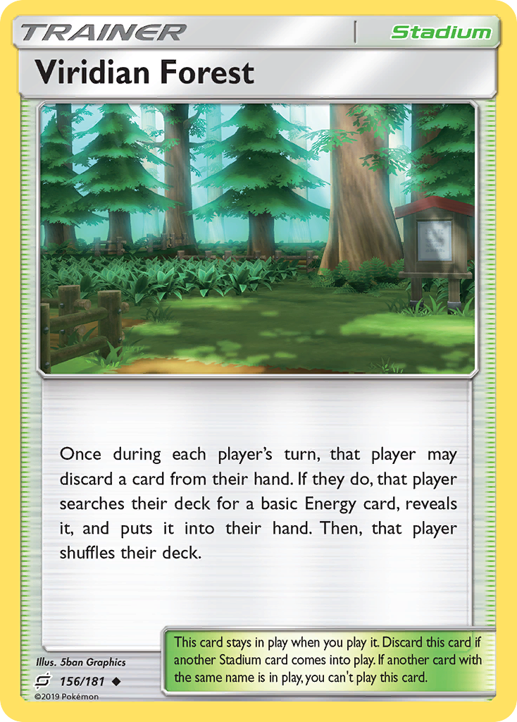 Viridian Forest (156/181) [Sun & Moon: Team Up] | Chromatic Games