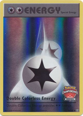 Double Colorless Energy (90/108) (Oceania Championship Promo) [XY: Evolutions] | Chromatic Games