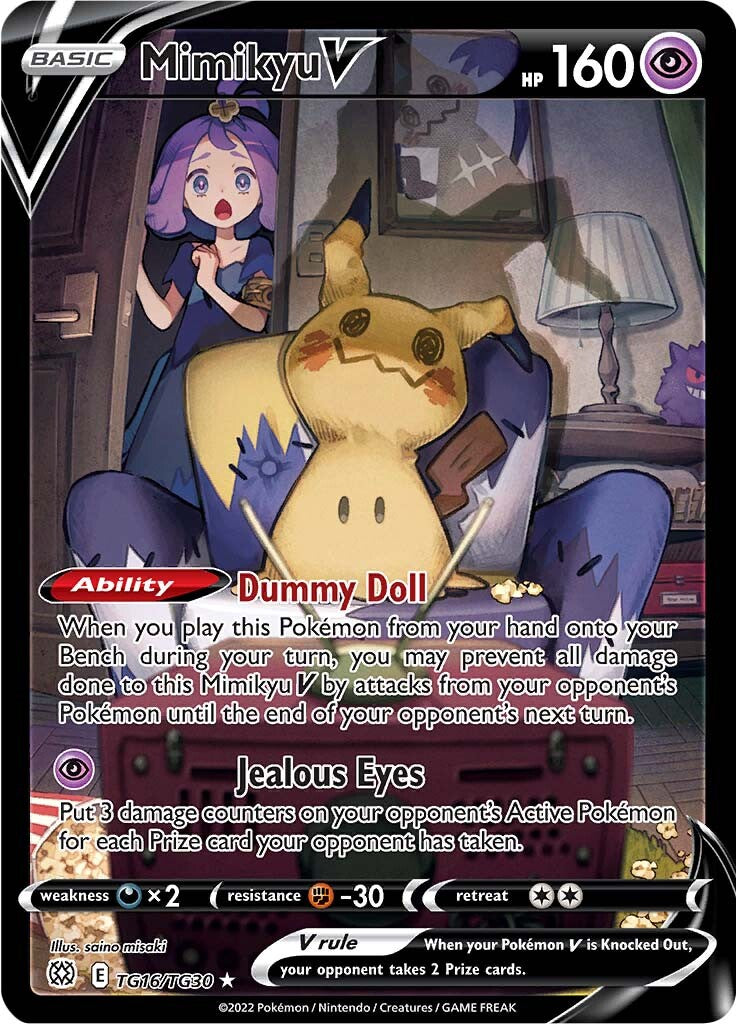 Mimikyu V (TG16/TG30) [Sword & Shield: Brilliant Stars] | Chromatic Games