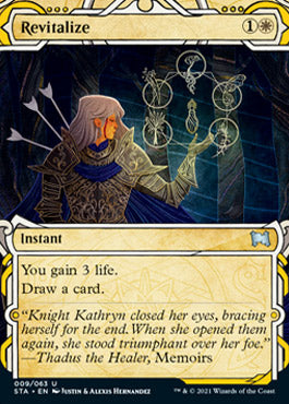 Revitalize (Foil Etched) [Strixhaven: Mystical Archive] | Chromatic Games