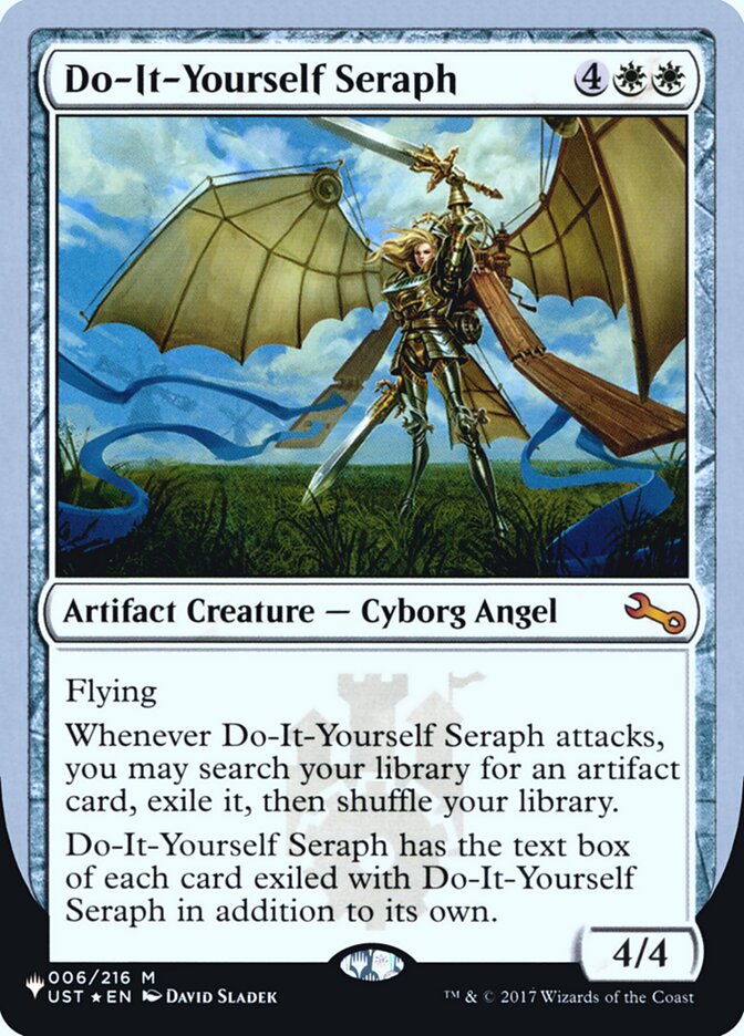 Do-It-Yourself Seraph (Unfinity Foil Edition) [The List] | Chromatic Games