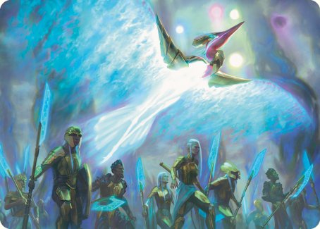 Otharri, Suns' Glory Art Card [Phyrexia: All Will Be One Art Series] | Chromatic Games
