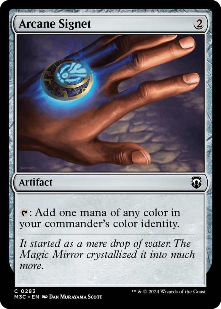 Arcane Signet (Ripple Foil) [Modern Horizons 3 Commander] | Chromatic Games