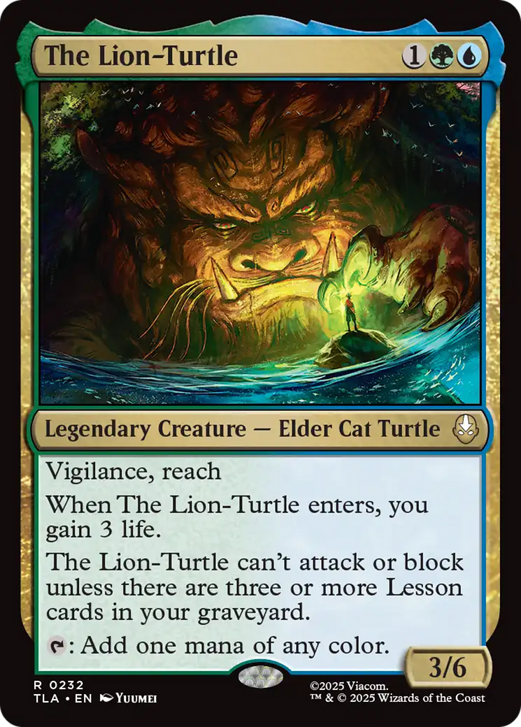 The Lion-Turtle [Avatar: The Last Airbender] | Chromatic Games