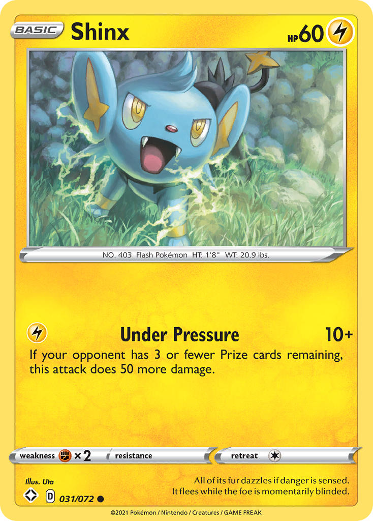 Shinx (031/072) [Sword & Shield: Shining Fates] | Chromatic Games