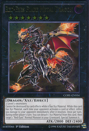 Red-Eyes Flare Metal Dragon [CORE-EN054] Ultimate Rare | Chromatic Games