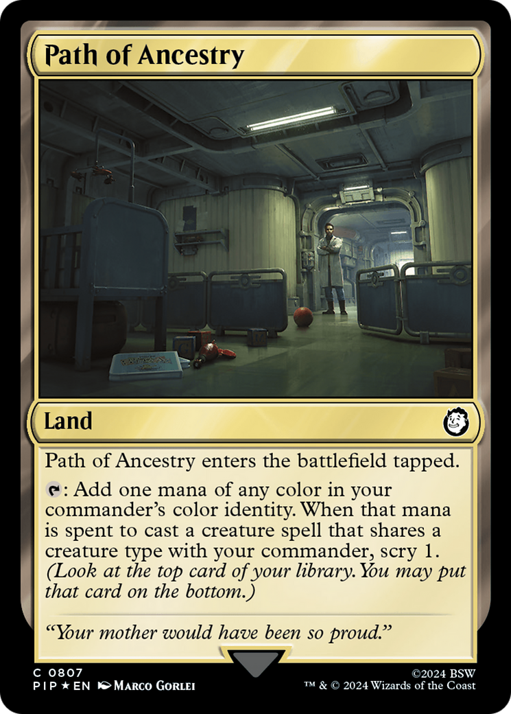 Path of Ancestry (Surge Foil) [Fallout] | Chromatic Games