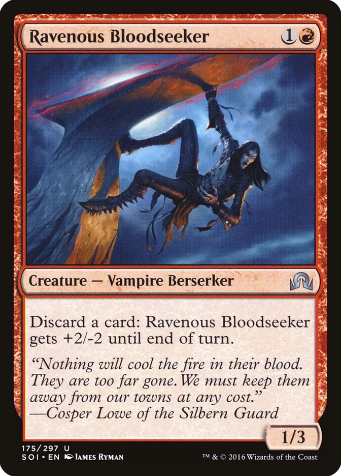 Ravenous Bloodseeker 175/297 (Shadows over Innistrad)  | Chromatic Games
