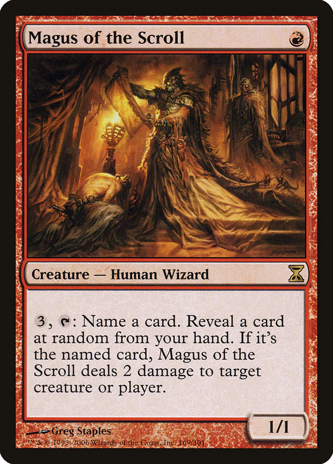 Magus of the Scroll 169/301 (Time Spiral)  | Chromatic Games