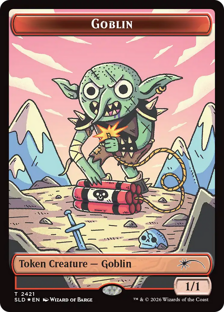Goblin Token (2421) [Secret Lair Drop Series] | Chromatic Games
