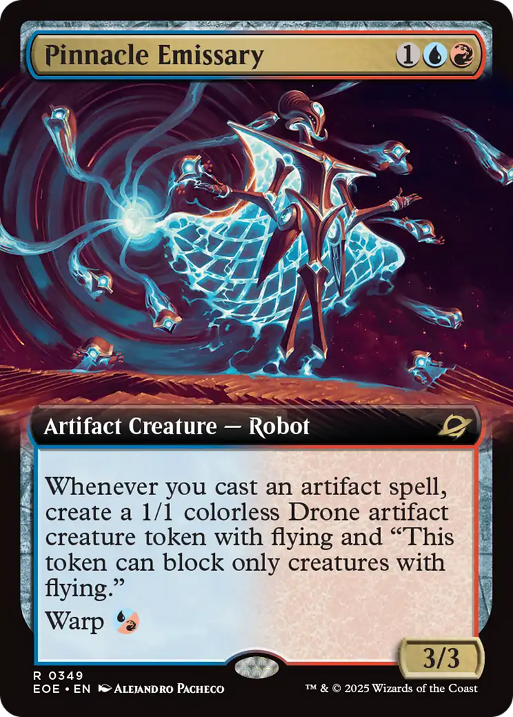 Pinnacle Emissary (Extended Art) [Edge of Eternities] | Chromatic Games