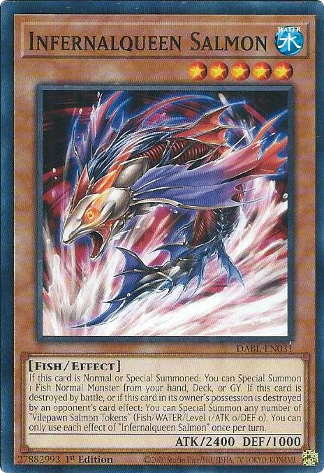 Infernalqueen Salmon [DABL-EN031] Common | Chromatic Games