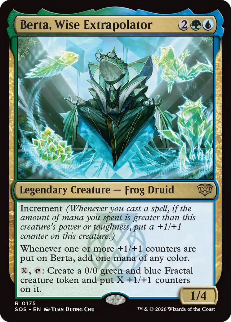 Berta, Wise Extrapolator [Secrets of Strixhaven] | Chromatic Games