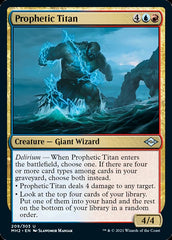 Prophetic Titan [Modern Horizons 2] | Chromatic Games