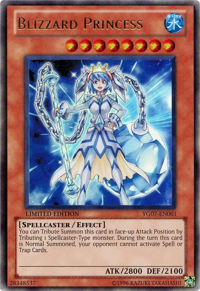 Blizzard Princess [YG07-EN001] Ultra Rare | Chromatic Games