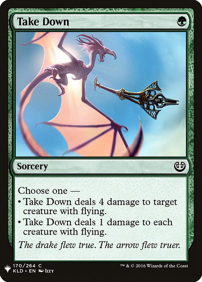 Take Down [Mystery Booster] | Chromatic Games