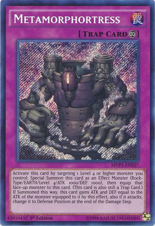 Metamorphortress [MVP1-ENS27] Secret Rare | Chromatic Games