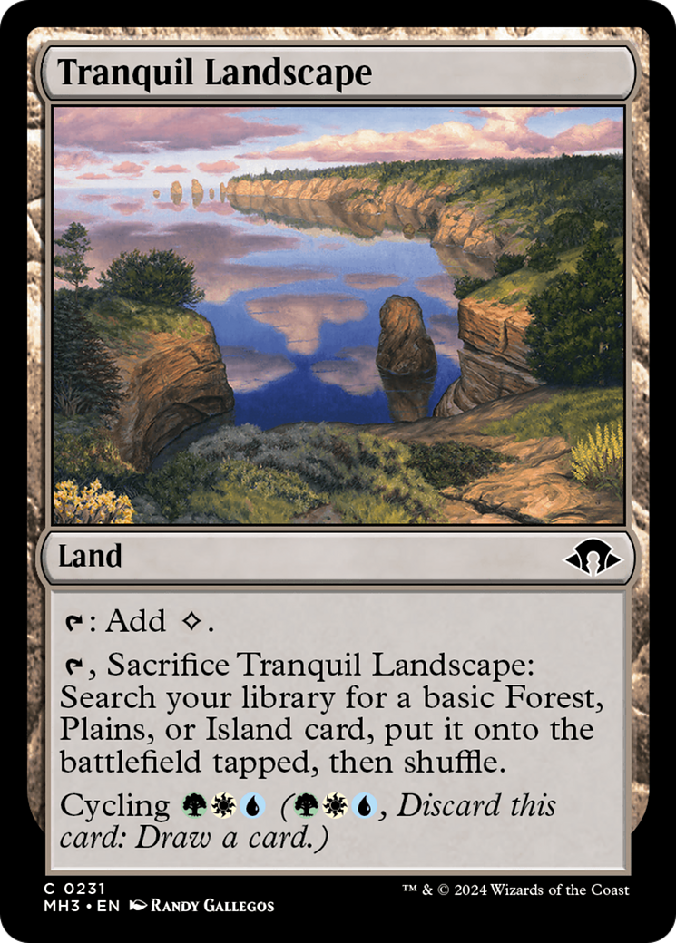 Tranquil Landscape [Modern Horizons 3] | Chromatic Games