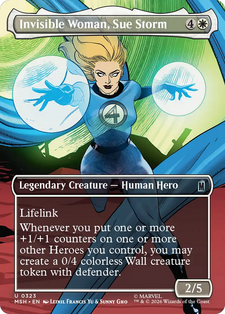Invisible Woman, Sue Storm (Borderless) [Marvel Super Heroes] | Chromatic Games
