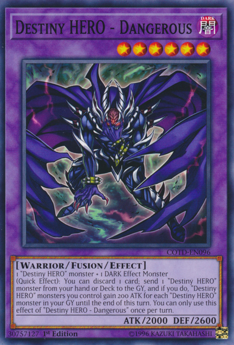 Destiny Hero - Dangerous [COTD-EN096] Common | Chromatic Games